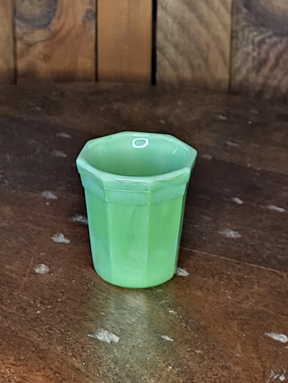 Slag Glass Shot Glass